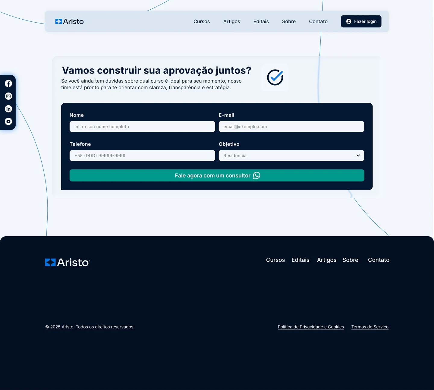 Aristo — Contato