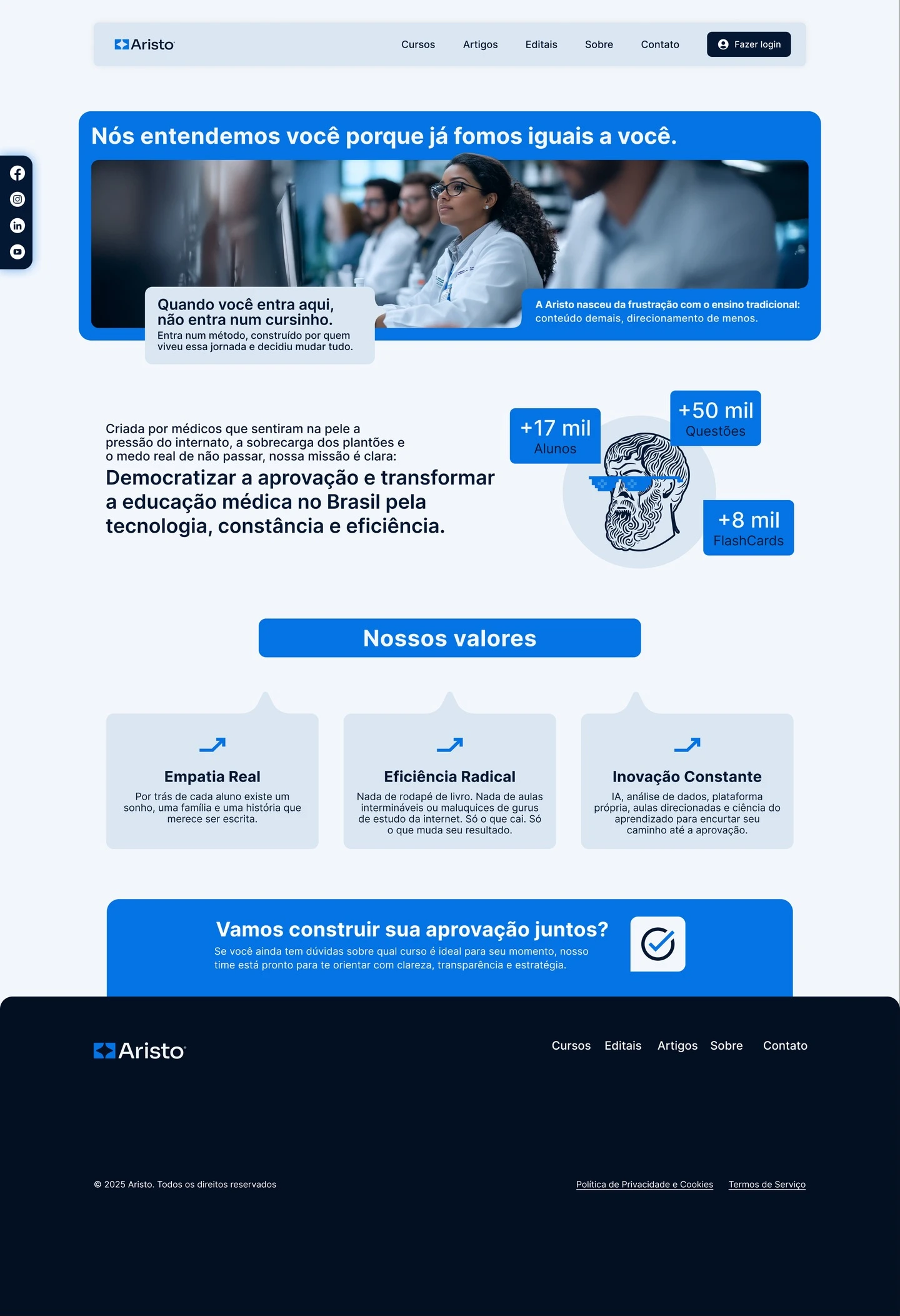 Aristo — Sobre